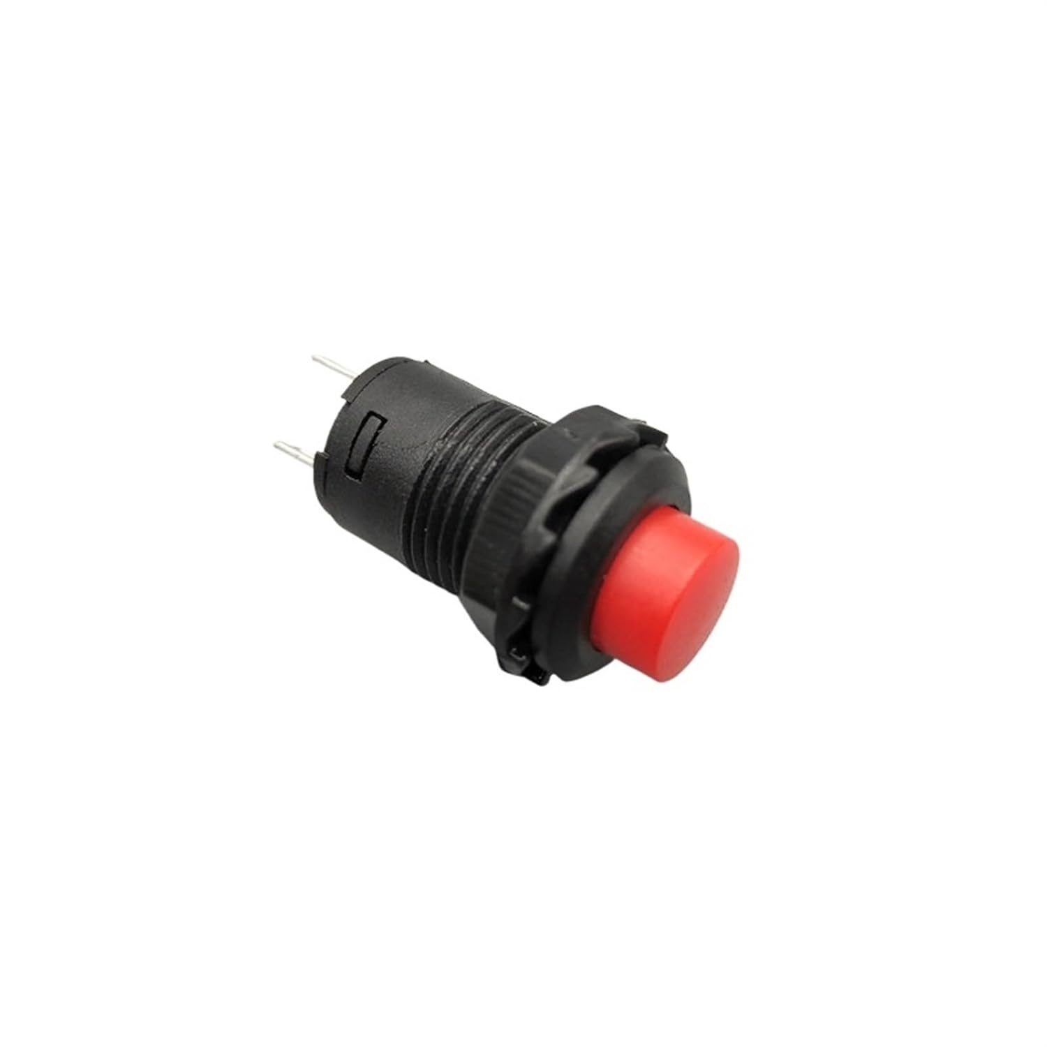 12mm Momentary Push Button Switches 3A /125VAC 1.5A/250VAC Self-Locking/Self-Reset Push Button Switch mini Plastic Button(50R,Self-Locking)