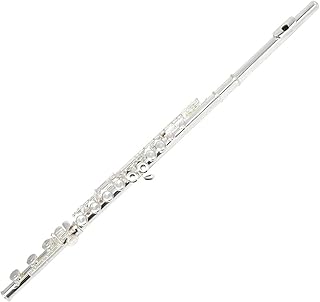 17-hole E-key C-tune Silver-plated Flute Silver-plated Flute 17-hole C-tune Flute Instrument Flute flute instrument