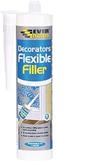 Everbuild FLEX-EBD Flexible Decorators Filler, White, 290 ml