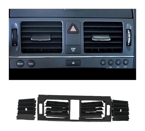 Grille d'aération centrale W204 à flux orientable pour Classe C - 2