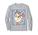 Funny Patriotic Duck USA Flag Hot Dog 4th Of July Kids Boys Long Sleeve T-Shirt