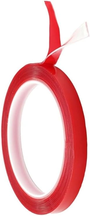 Çift Taraflı Bant Şeffaf Silikonlu Su Geçirmez Akrilik Montaj Bandı Çerçeve Resim Montaj Bandı (10mmx5metre)