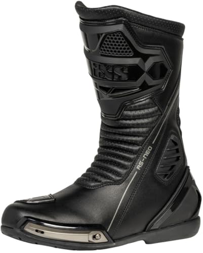 Bottes de moto IXS RS-Neo noir 47 chaussure motard route et piste