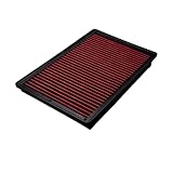 AZIFOK High Flow Engine Air Filter Compatible with Dodge Ram 1500 2500 3500 (2002-2024), Washable &