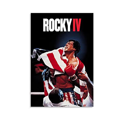 Subact Classic Movie Rocky Balboa Poster 12X18Inches（30X45Cm Unframed Canvas Wall Art Poster For Room Aesthetic Motivational Paintins Morden Room Decor #TOP4
