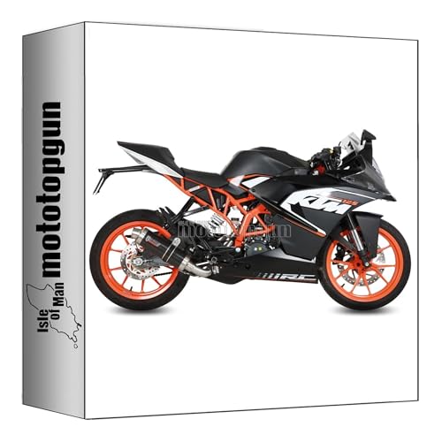 Ligne complete Mivv GP Carbon nocat homologuee moto KTM RC 125 echappement 2014 2015