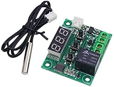 ApTechdeals W1209 Led Digital Thermostat/temperature/thermo Controller Switch, 12v, Multi-color