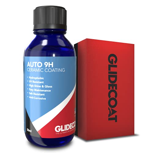 Glidecoat Auto 9H Ceramic Coating 50ML - Ceramic Coating Kit - Professional…