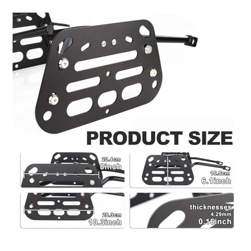 Barres de support sacoche moto GSX-S 750 2017-2021 supports montage