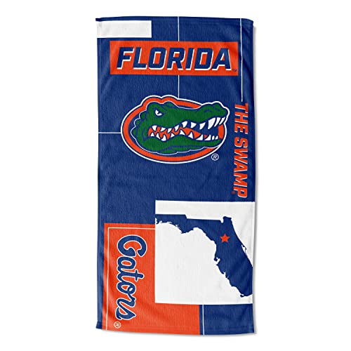 Northwest NCAA State Line Beach Towel, 30x60, Florida Gators