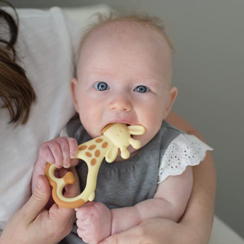 Dr. Brown'S TE450-P2 Ridgees Giraffe, Massaging Baby Teether thumb #5