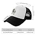NVJUI JUFOPL Boys' Dinosaur Guitar Baseball Cap, Mesh Back Snapback Trucker Hat for Kid Black