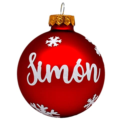 Variante de Mad & Cut bolas navidad personalizadas de cristal