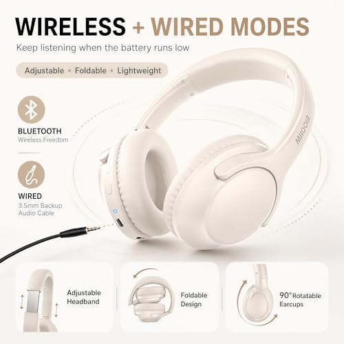 Bluetooth-Headphones-Over-Ear-Wireless-Headsets-68HStereo-Bass6EQMilk