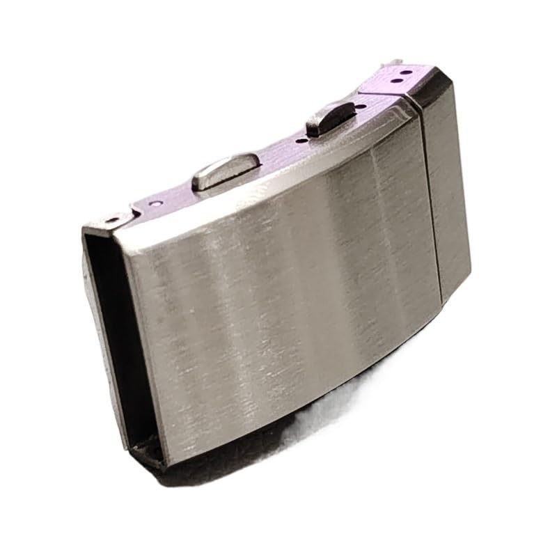 Solidna metalowa klamra 316L 18 mm 20 mm 22 mm pasuje do Seiko pasuje do zapięcia obywatelskiego podwójny przycisk blokady ze stali nierdzewnej regulowane dopasowanie do klamry nurka