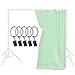 LimoStudio 6 x 9 ft. (W x H) Green True Chromakey Color Backdrop Screen, Clean & Sharp Edge Chroma Key Effect, High Density > 200GSM, A+ Grade Fabric Material, 5 Ring Screen Holder Clips, AGG1338