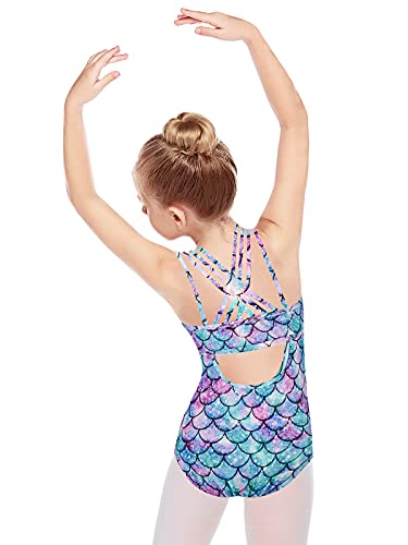 image for Kimoda Gymnastics Leotards for Toddler Girls Sparkle Dance Leotard Out