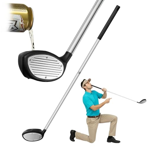 Golf Beer Bong Golf Club - Novelty Party Gift for Golfers, The Ultimate Sports Gift for Dad, Boyfriend, Him, Golf Lover - Gag Gift, College Frat Gift Holds 12 Ounces!