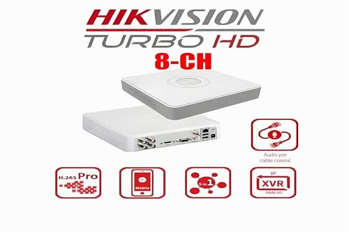 DVR de 8 canales Hikvision blanco: resuelva la falta de espacio de video 4