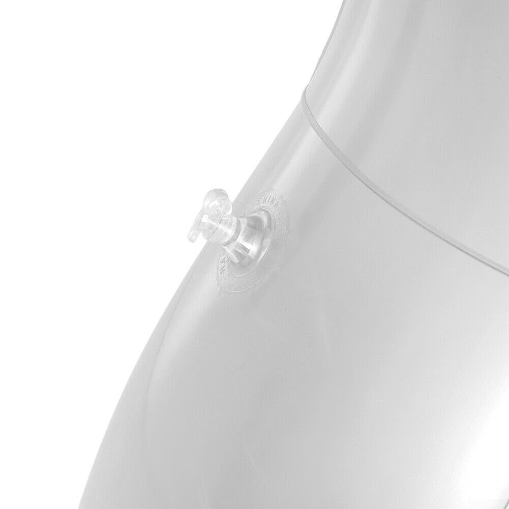 Aufblasbare Schaufensterpuppe für weibliche Frau, Ganzkörper mit Armen und Rumpf, 165 cm