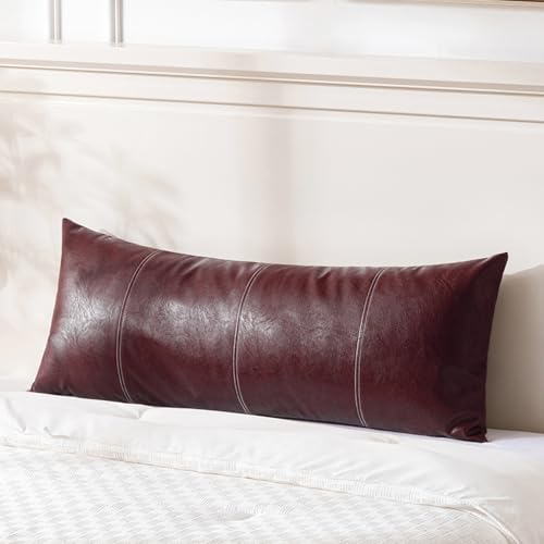 Fancy Homi Burgundy Hand-Stitched Cover