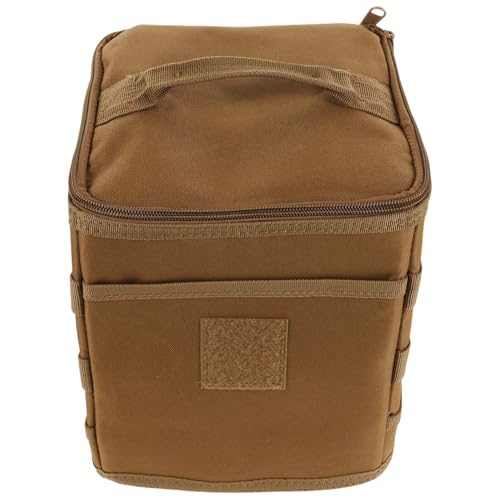 ibasenice Camping Gas Cylinder Storage Bag for Outdoor Campi