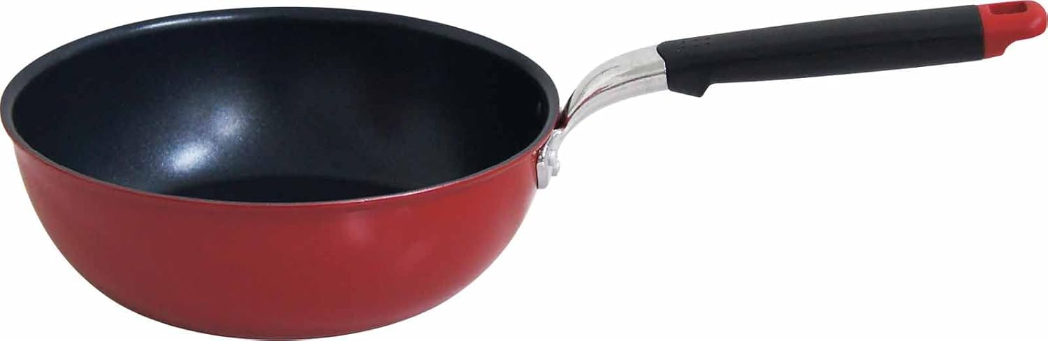 Urushiyama Metal Industries ROD-F20 Frying Pan, 7.9 inches (20 cm), Clean Burn, Non-Sticking, Gas and Induction Compatible, Thermal Conduction, Teflon Platinum Treatment, IH Rody, PFOA Free