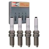 4 pc Champion Double Platinum Spark Plugs for Volkswagen Passat 2014-19
