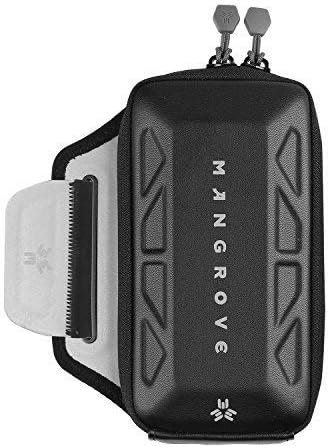 Mangrove Water Resistant Sports Armband Pouch for iPhone8 Plus, 7 Plus, 6 Plus, Samsung Galaxy Note 8, S8, S10 Plus, Breathable Large Capacity Workout Band, Reflective Velcro+ Free Extender