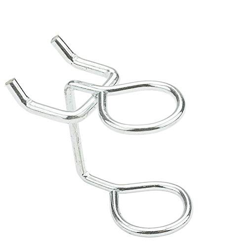 Porte-outils pour pinces à linge 2 pièces en plastique robuste pour fil à linge