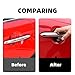 MANG JIANG 2 PCS Door Handle Protector, Union Jack Carbon Fiber Texture 3D TPU Stickers Car Door Scratches Protective Films Cover Pad for Mini Cooper R50 R52 R55 R56 R60 F54 F55 F56 F60 F65 F66 F67