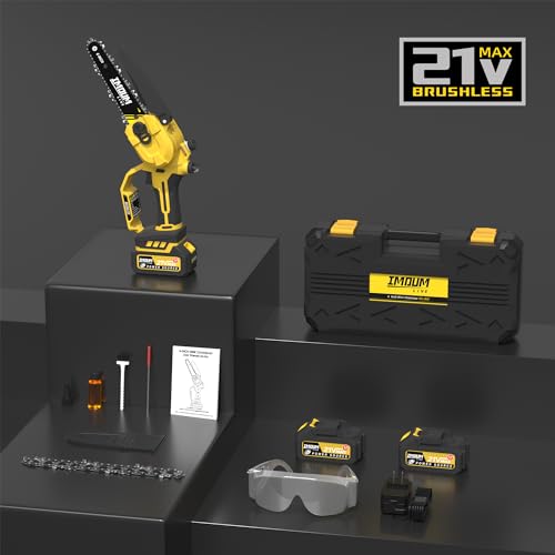 Imoum Mini Chainsaw Cordless 6 Inch