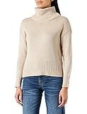 Rollkragen-Pullover für Damen in PETITE Größe, tief angesetzte Schultern,