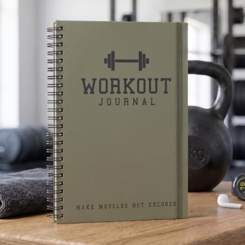 The Ultimate Fitness Journal for Tracking and Crushing Your Gym Goals - Detailed Workout Planner &...