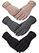 Produktbild Patelai Damen Winter Handschuhe, 3 Paar Warme, Winddichte Plüsch Handschuhe für Damen Mädchen Winter Verwendung (Schwarz, Grau, Khaki)