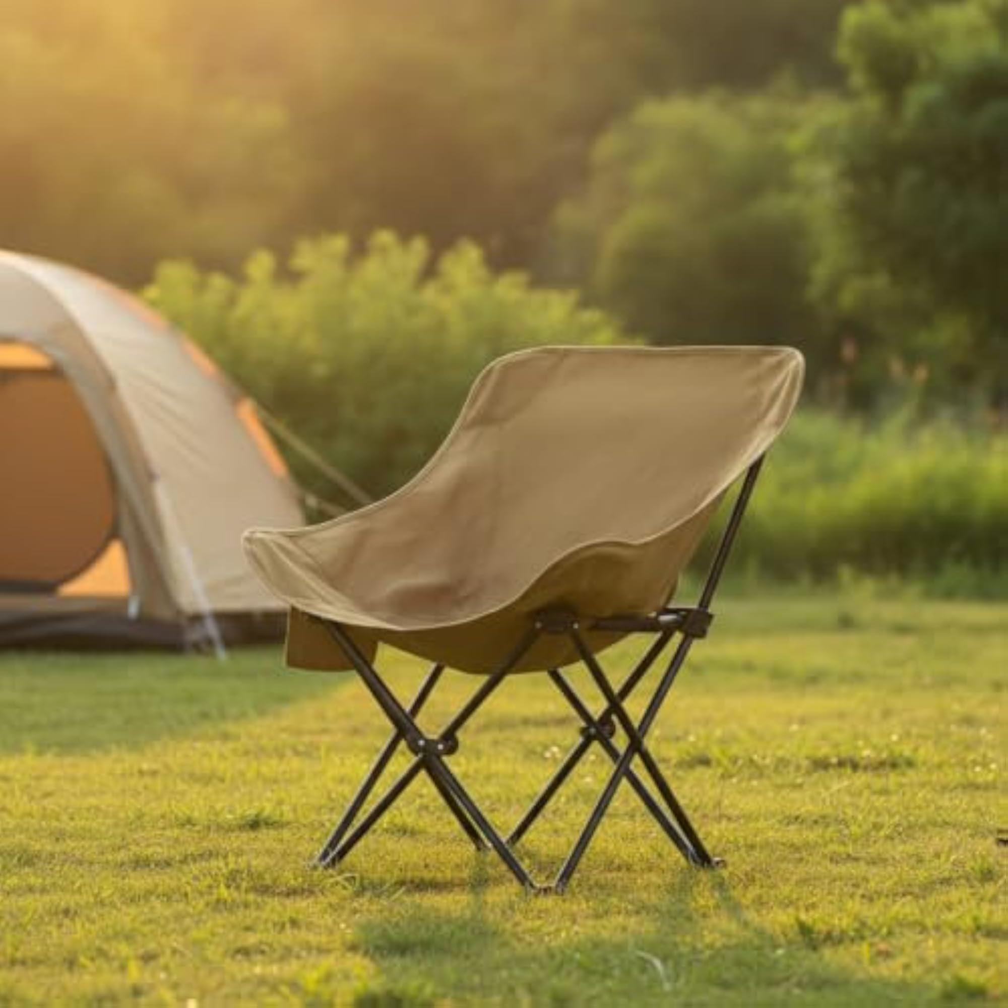 Low-Back Moon Chair Replacement Cover Oxford Cloth