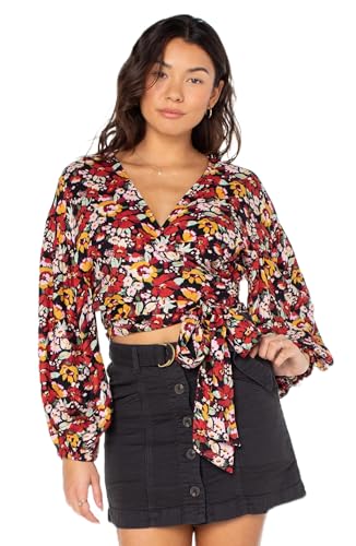 Roxy Womens Coconut Girl Wrap Top Woven Top, Woven Top,...