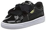 puma basket heart inf white patent niños PUMA Basket Heart Patent Inf, Zapatillas Bebé-Niñas Black Black, 21 EU