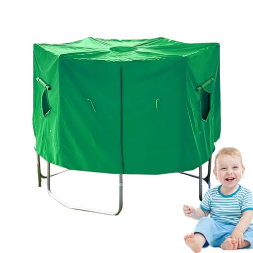 Tienda de campaña para cama elástica, techo de cama elástica, toldo para cama elástica, resistente al viento, cubierta de cierre resistente al agua para lluvia, caravana, invierno, verano, camping y
