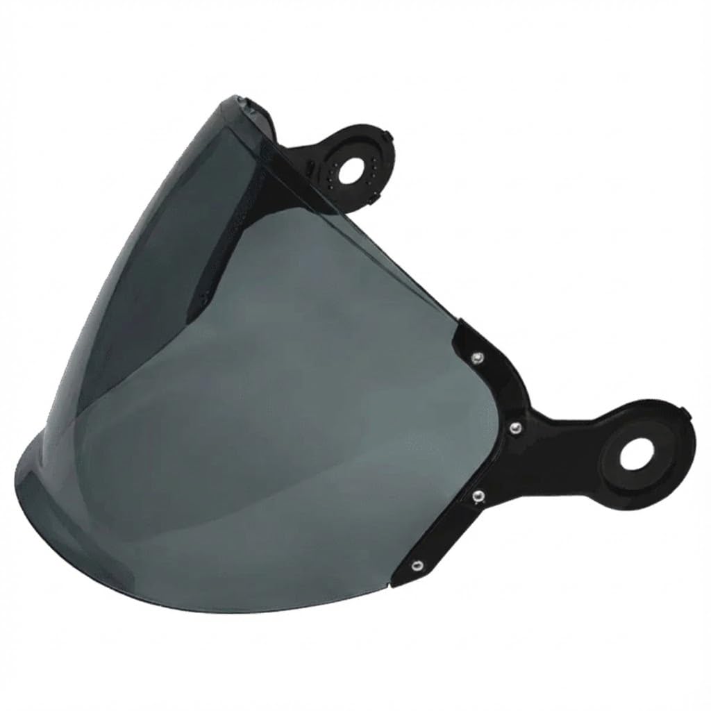 SMK Retro Jet Half Face Helmet Accessories, Visors and Mechanism (Tinted)