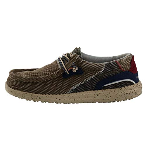 Image of HEYDUDE Men's All Wally Styles | Men's Shoes | Men's Lace Up Loafers | Comfortable & Light-Weight