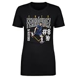 500 LEVEL Enzo Fernandez Chelsea FC Outline Number Shirt for Women (Black, X-Large)