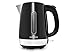 Price comparison product image Morphy Richards Equip Black Jug Kettle - 1.7L - Rapid Boil - Limescale Filter - 102783