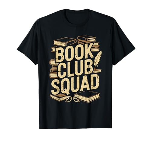 Funny Book Club Squad T-Shirt