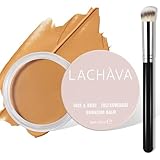 LOKFAR Full Coverage Cream Concealer Kit with Brush - Hydrating Waterproof Under-Eye...