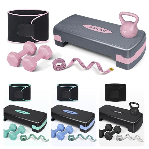 SAKAE Adjustable Aerobic Stepper Kit