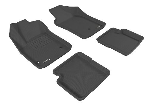 3D MAXpider Kagu Floor Mat for Fiat 500 2012-2019