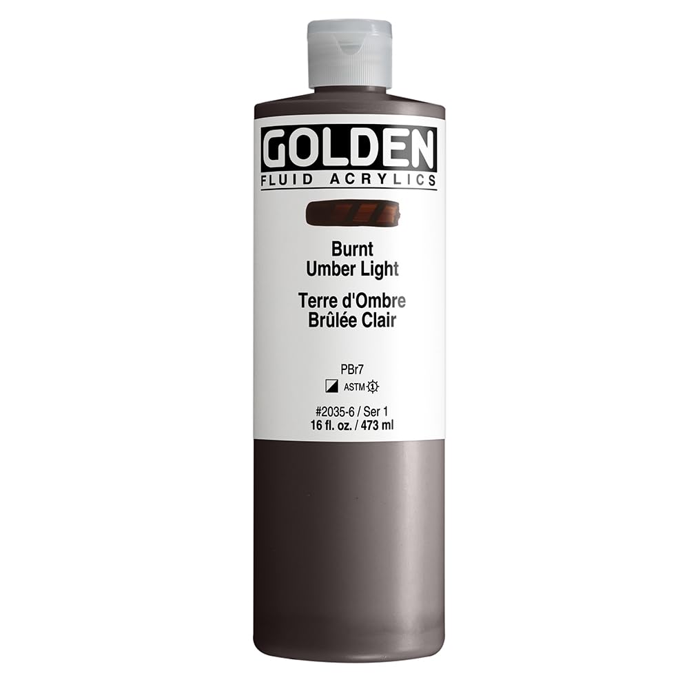 Fluid 473ml Burnt Umber Lt I