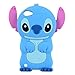 Blue Stitch Case for Apple iPod Touch 6th 5th Generation 3D Cartoon Animal Cute Soft Silicone Rubber Character Cover,Kawaii Animated Funny Cool Skin Cases for Kids Child Teens Guys Girl(Touch 6/5th)