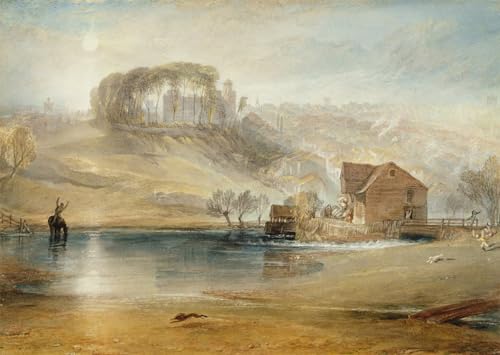 Toile Colchester Mallord William Turner impression peinture huile décoration murale salon 60x90cm